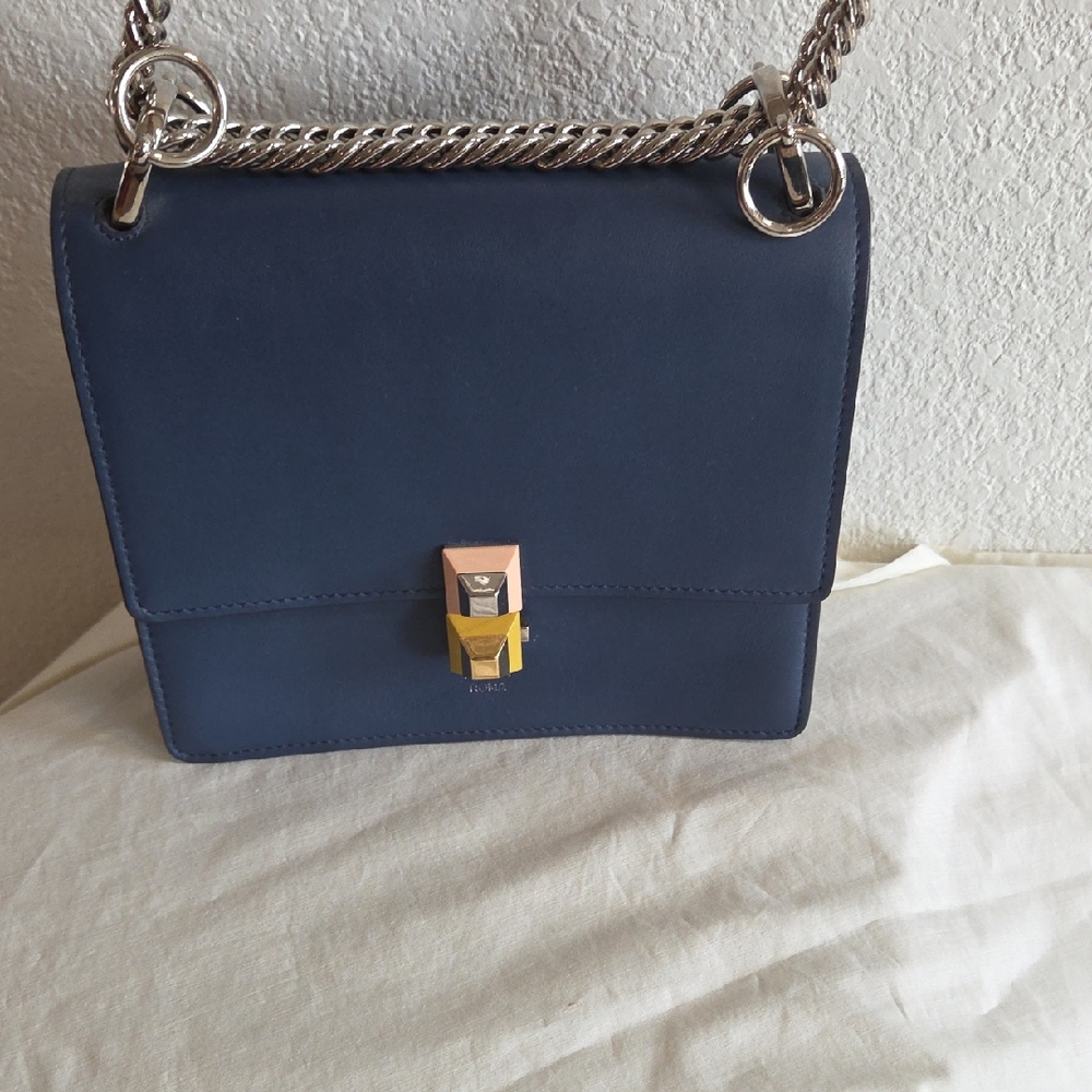 Fendi Kan Leather Bag